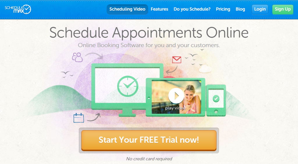 ScheduleMax.com - schedule appointments online