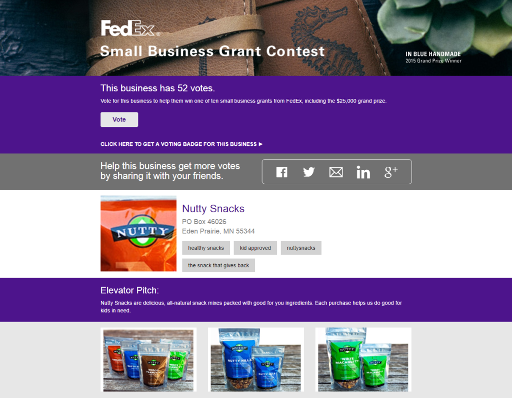 FedEx Small Business Grant Contest