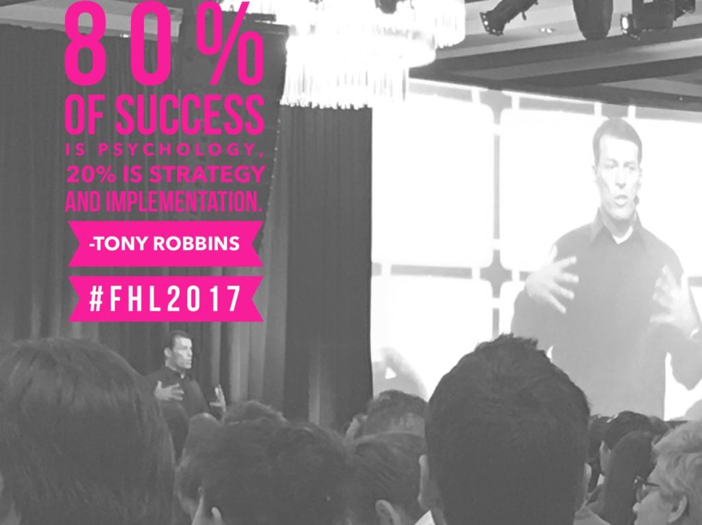Tony Robbins at FHL2017