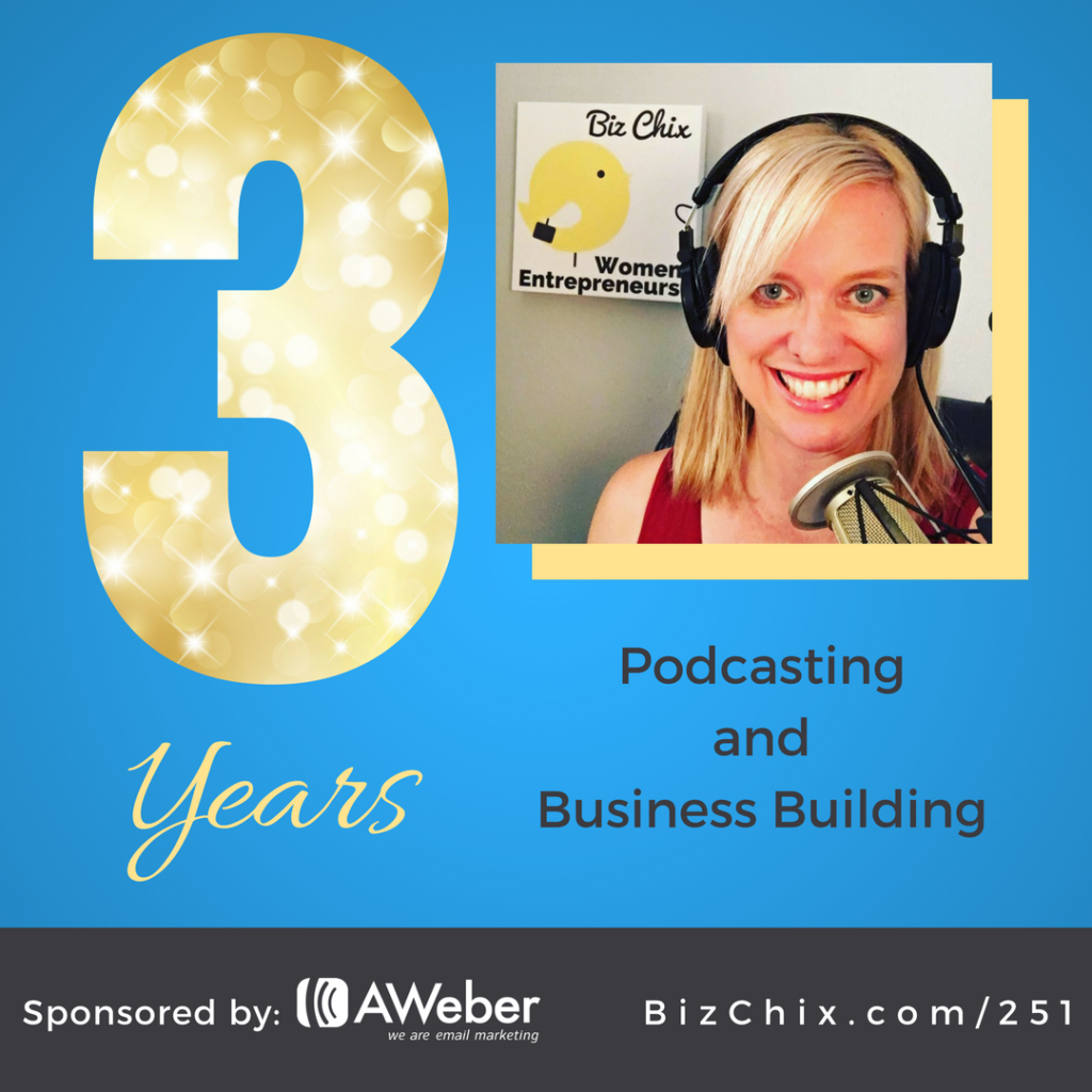 3 Years on Podcasting and Business Building for BizChix Podcast