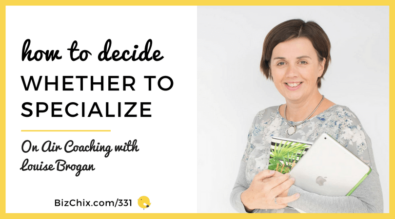 How to decide whether to specialize